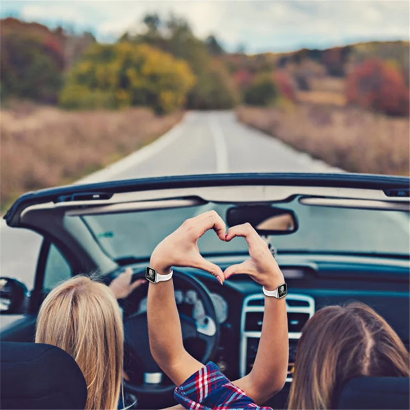 Top Layer Cowhide Genuine Leather Smart Watch Strap Replacement Watch Band for Oppo Watch 46mm - White