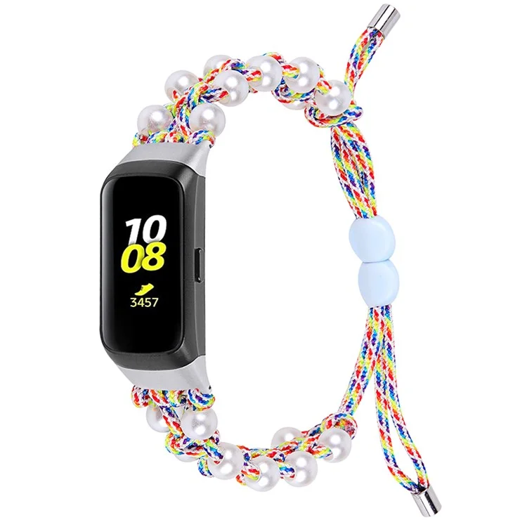 Design Per L'arredamento Pearl Regolabile Fanda Crouda a Bennaggio Crap Smart Smart Stallst Per Samsung Galaxy Fit (SM-R370) - Colorato
