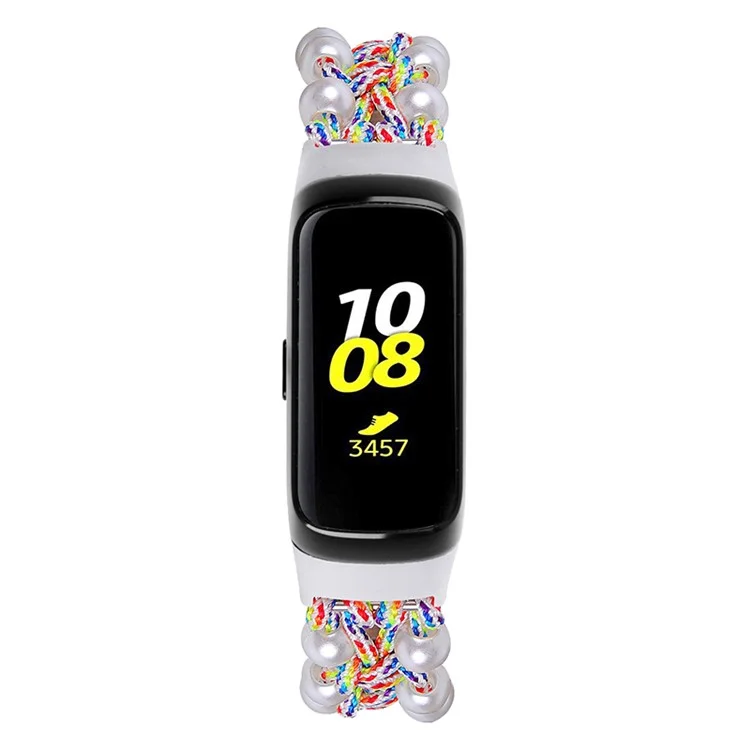 Design Per L'arredamento Pearl Regolabile Fanda Crouda a Bennaggio Crap Smart Smart Stallst Per Samsung Galaxy Fit (SM-R370) - Colorato