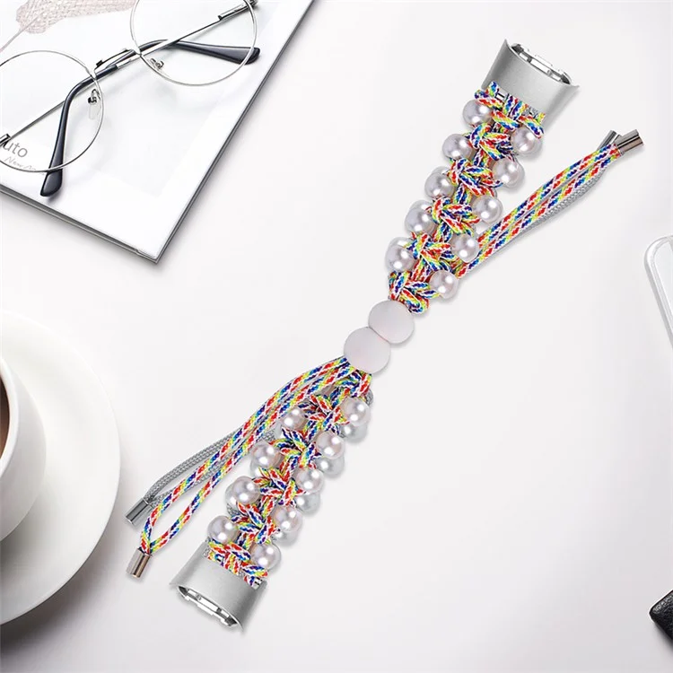 Design Per L'arredamento Pearl Regolabile Fanda Crouda a Bennaggio Crap Smart Smart Stallst Per Samsung Galaxy Fit (SM-R370) - Colorato