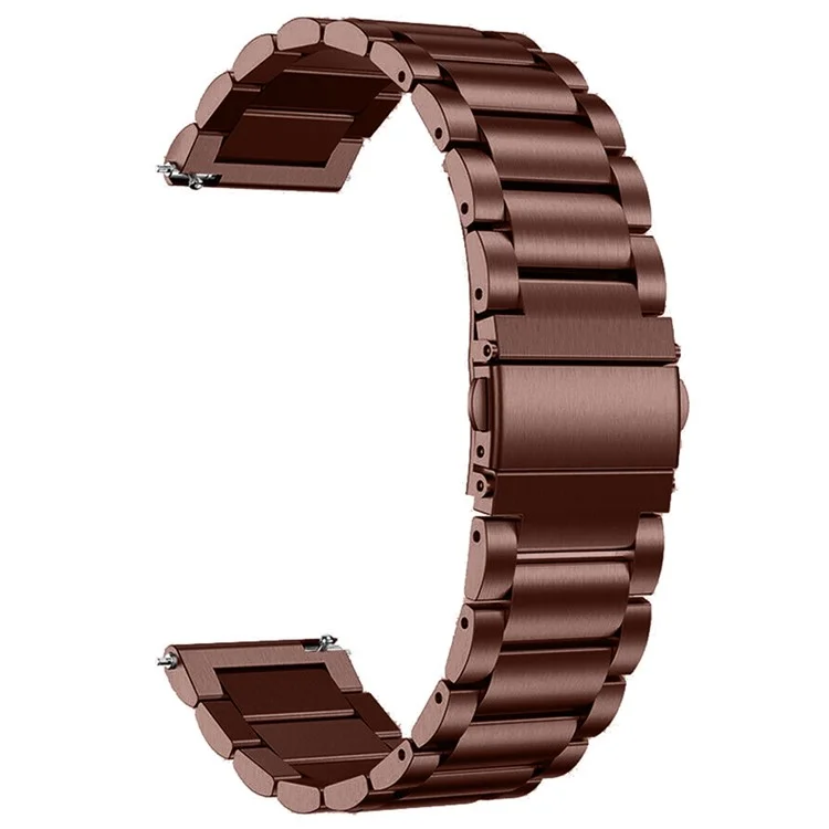 For Huami Amazfit Bip 1S/Amazfit GTR 42mm/GTS/Bip Lite 20mm Stainless Steel Watch Strap Quick Release Watch Band Business Watchband - Bronze