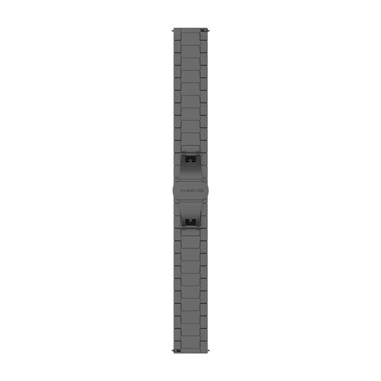 For Huawei Watch Fit Mini 16mm Stainless Steel Watchband Smart Watch Strap Replacement - Grey