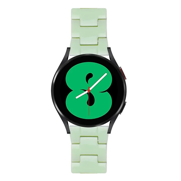 For Huami Amazfit Bip S/GTR 42mm/GTS/Bip Lite 20mm Watch Strap Replacement Resin Wrist Band - Avocado Green