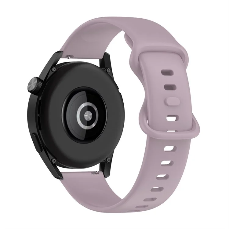 Для Huawei Watch GT 3 46 Мм/часы GT 2 46 Мм/watch GT Runner Силиконовая Часовая Полоса 22 мм Регулируемая Замена Запястья. - Пурпурный
