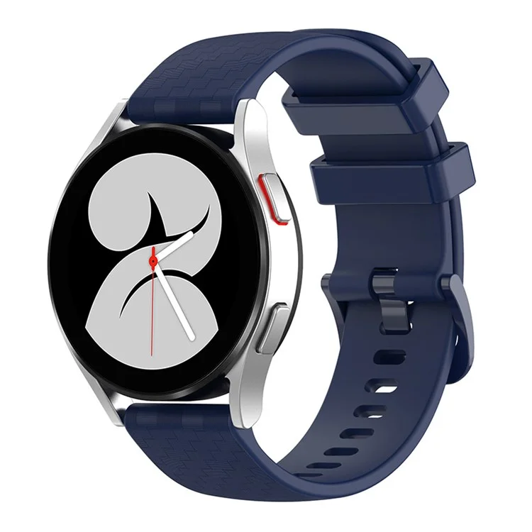 Para Vantage Polar M/Vantage M2/Gait X/Gait X Pro Carbon Fiber Texture Silicone Watch Band Strap de Muñeca Con Hebilla - Azul de Medianoche