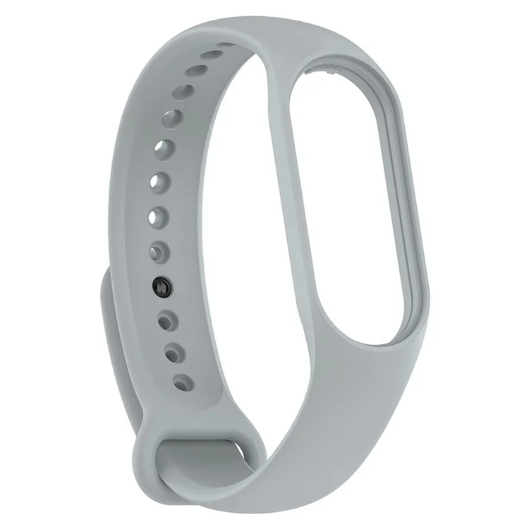 For Xiaomi Mi Band 7/6/5 TPU Watch Band Quick Release Wrist Strap for Sports Watch Replacement Accessories - Grey