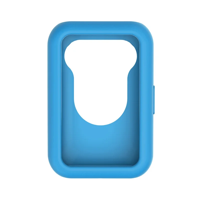 Silicone Watch Band for Huawei Watch Fit, Replacement Adjustable Wrist Strap + Anti-scratch Watch Case - Sky Blue