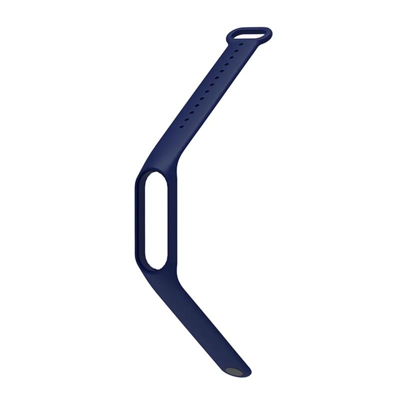 Soft TPU Watch Band for Xiaomi Mi Band 7, Adjustable Wrist Strap Bracelet Replacement - Midnight Blue