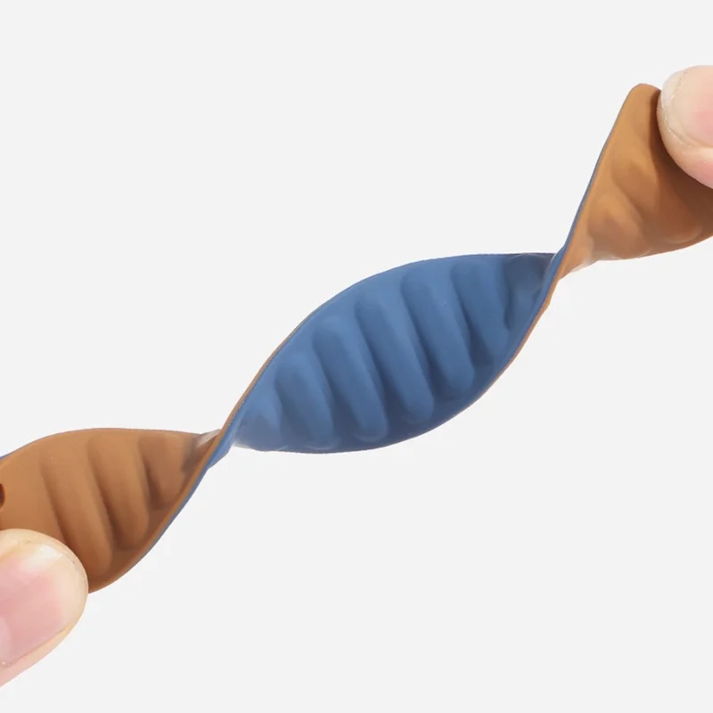 For Samsung Gear S3 Frontier/Classic/Garmin Forerunner 255 22mm Magnetic Watch Strap Silicone Wrist Band Replacement - Midnight Blue