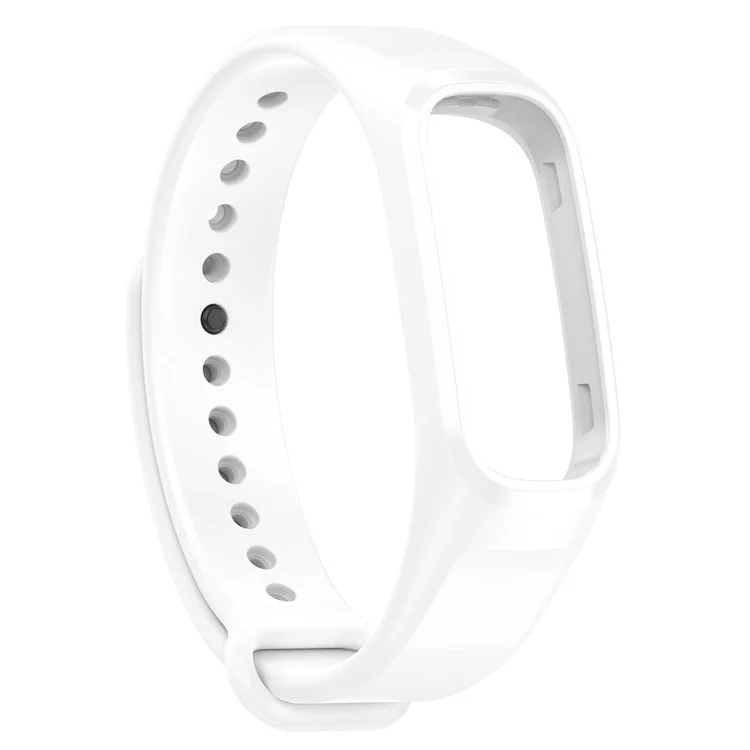 TPU Sports Watch Band for Oppo Band Vitality Edition, Adjustable Wrist Strap Replacement - White