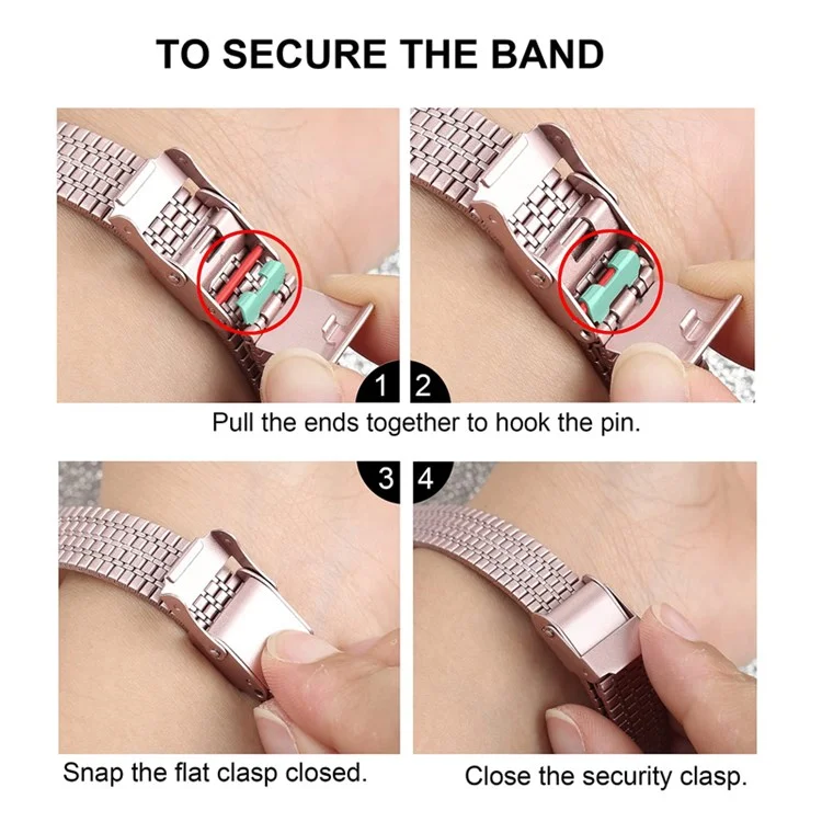 Para Apple Watch Series 10 46mm / Ultra 2 Ultra 49mm / 9 8 7 45mm / SE (2023) SE (2022) SE 6 5 4 44mm / 3 2 1 42mm / Series 8 45mm Diseño de Hebilla de Doble Capa Banda de Reloj Pulsera de Acero Inoxidable - Negro