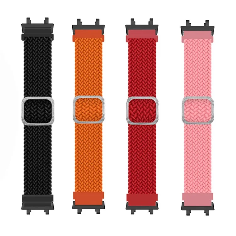 Correa de Reloj Para Huami Amazfit T-Rex 2, Reemplazo de la Muñeca de Bucle Ajustable de Nylon - Azul / Blanco