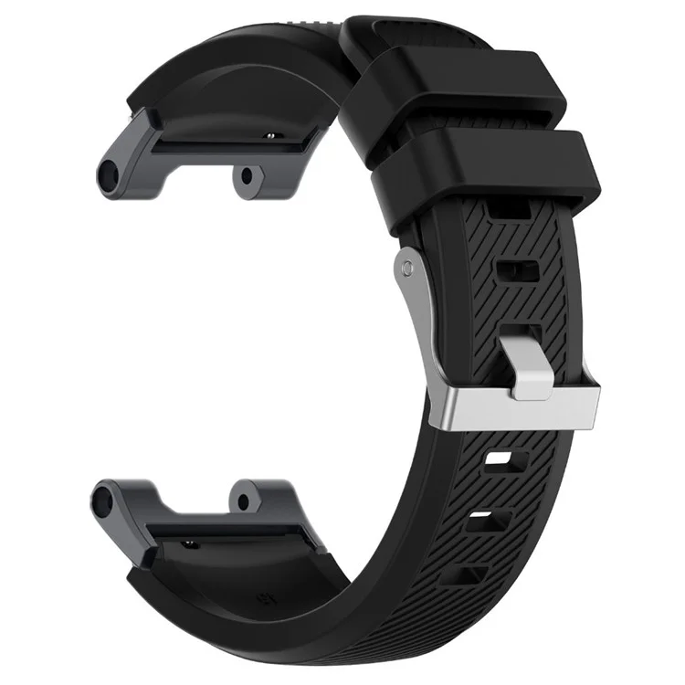 Per Huami Amazfit T-Rex / T-Rex Pro / Ares Twill Texture Watch Band Cinturino in Silicone Universale 22mm Sostituzione Cinturino - Nero