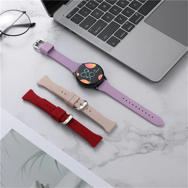 For Huawei Watch GT 3 Pro 46mm / Apex 46mm / Apex Pro Universal 22mm Replacement Strap Adjustable Silicone Wrist Band - Black