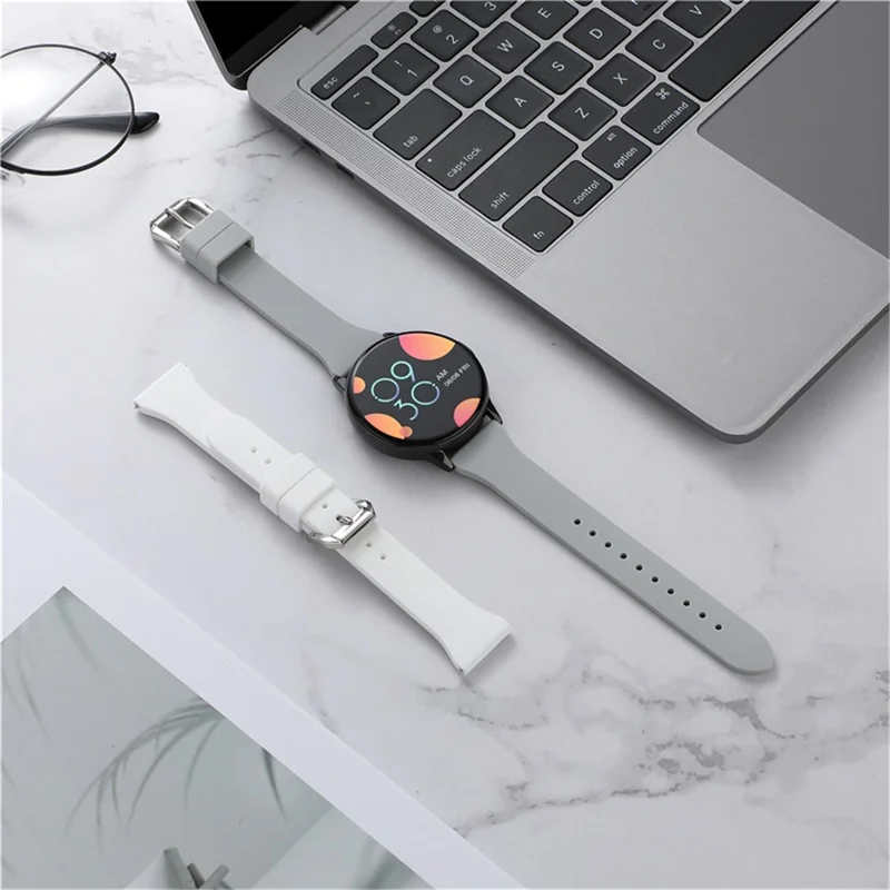 For Huawei Watch GT 3 Pro 46mm / Apex 46mm / Apex Pro Universal 22mm Replacement Strap Adjustable Silicone Wrist Band - Black