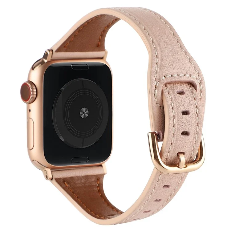 para a série apple watch 7 41mm / 6 / 5 / 4 / se 40mm / 3 / 2 / 1 relógio em forma de t de 38 mm - rosa