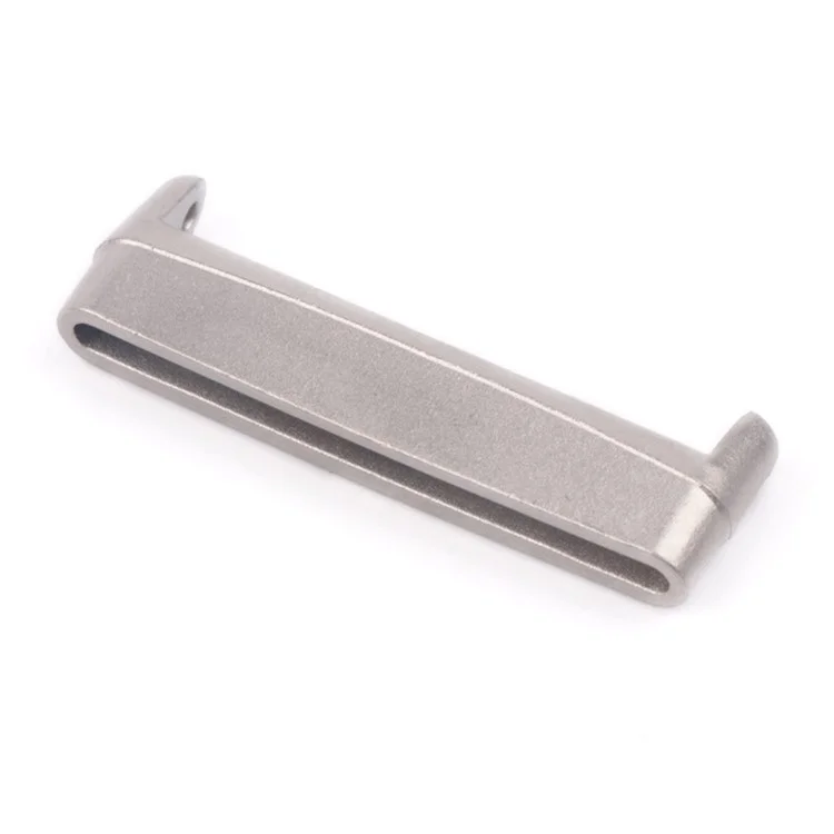 1 paire pour Fitbit Versa 4 / Sense 2 Adaptateur de bracelet de montre en métal - Argent
