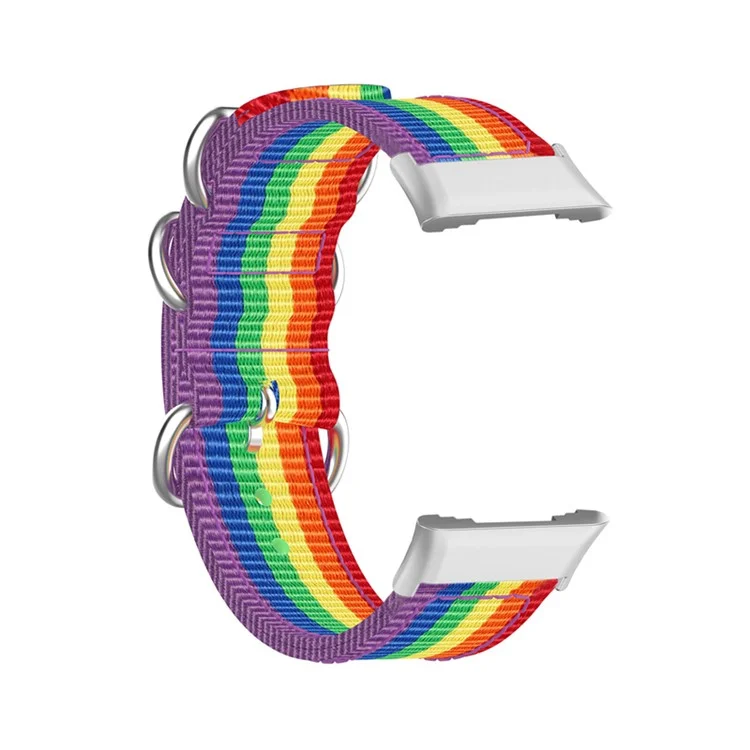 Para o Oppo Watch Free Watch Strap Straptable Nylon Bracelet Smart Watch Band Bandable For Women / Homens - Colorido