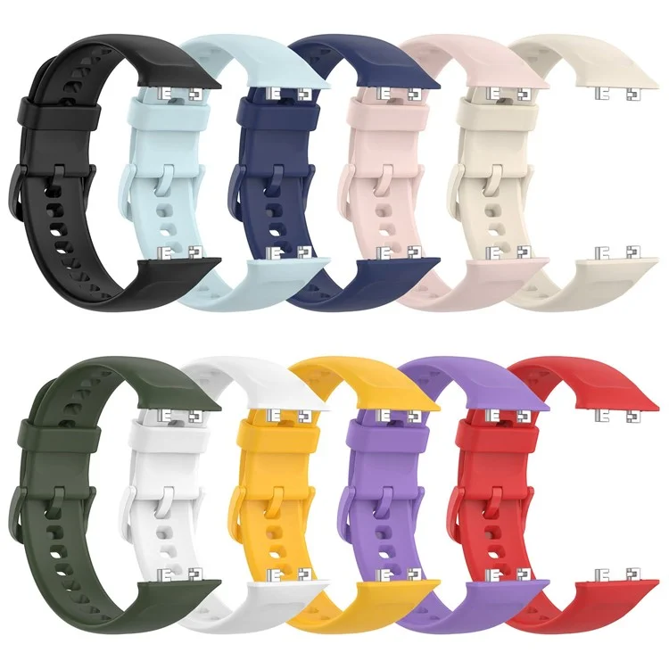 Para Oppo Watch 3 Sport Watch Band Soft Silicone Strap Wristband Replacement - Lilac Purple