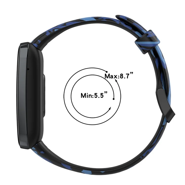 For Xiaomi Mi Band 7 Pro Sport Band Soft Silicone Pattern Printing Replacement Wristband, Standard Size - Leopard Print