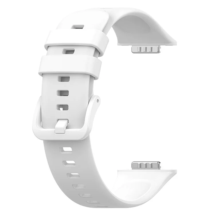 Para Huawei Watch Fit 2 / Fit 2 Active / Classic / Elegant, Correa de Reloj de Silicona Suave de Repuesto para Deporte - Blanco