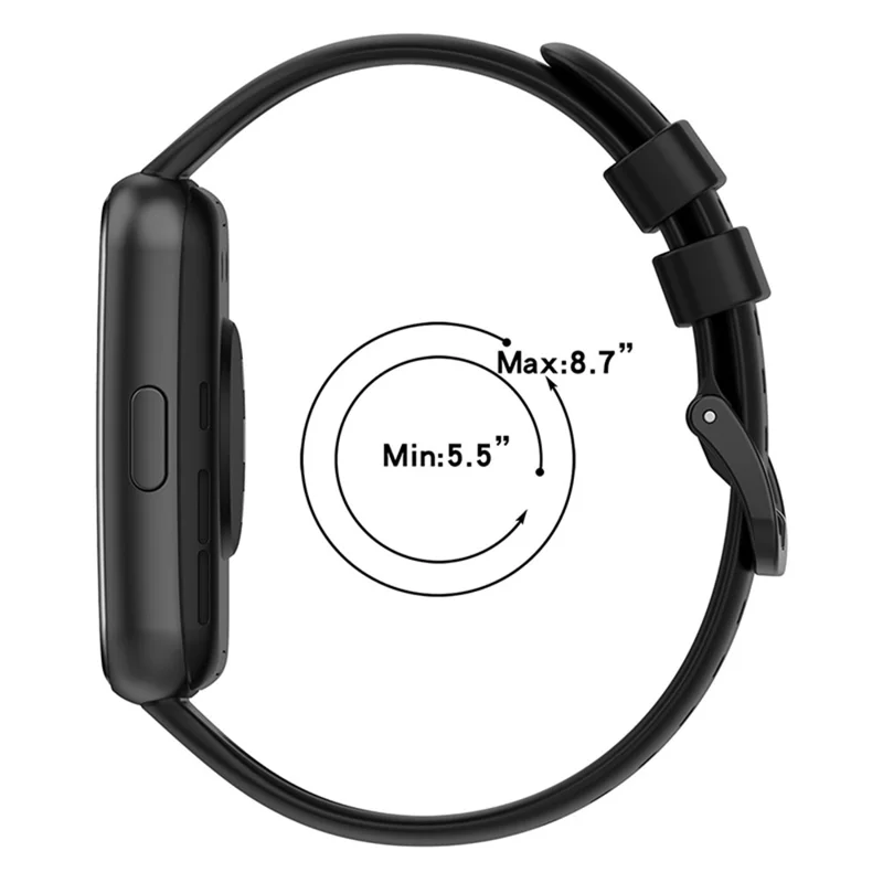 For Huawei Watch Fit 2 / Fit 2 Active / Classic / Elegant Silicone Watch Strap Soft Sport Replacement Watch Band - Orange