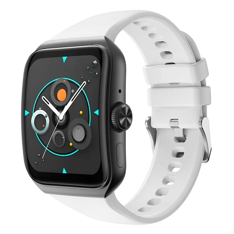 Для Oppo Watch 3 Pro Smart Watch Band Soft Skin Friendly Silicone Chiess Restband - Белый