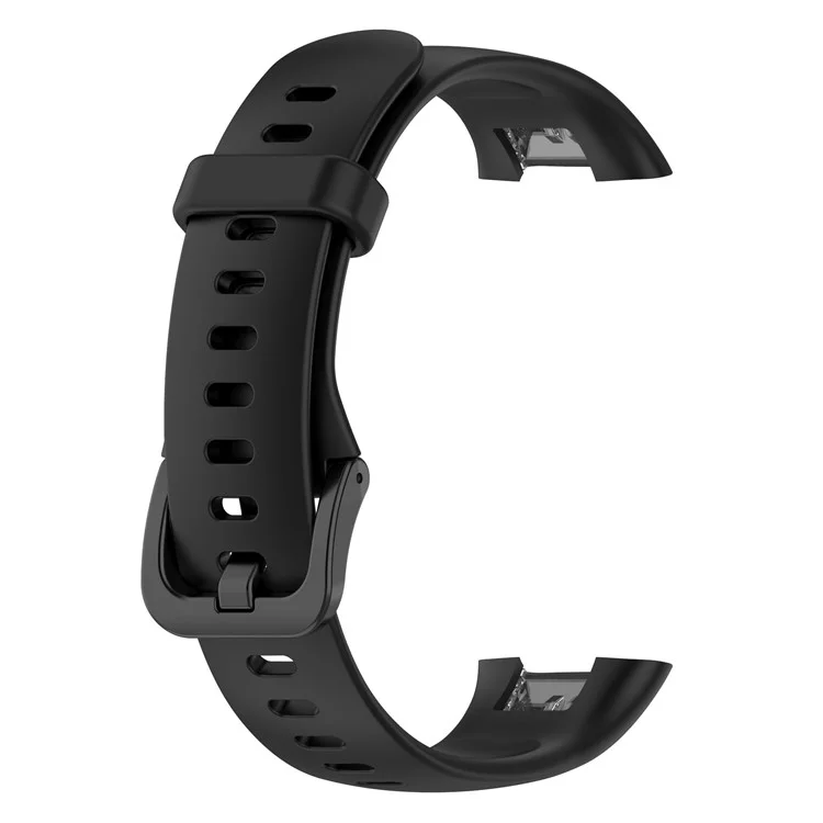 For Keep B3 Soft TPU Watch Bands Smartwatch Replacement Straps with Classic Clasp - Black