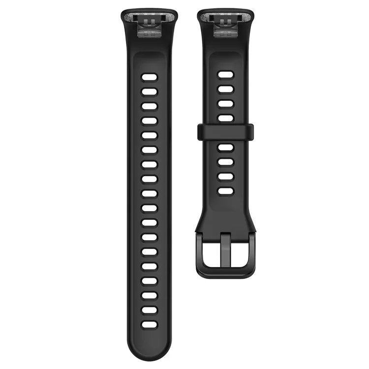 For Keep B3 Soft TPU Watch Bands Smartwatch Replacement Straps with Classic Clasp - Black