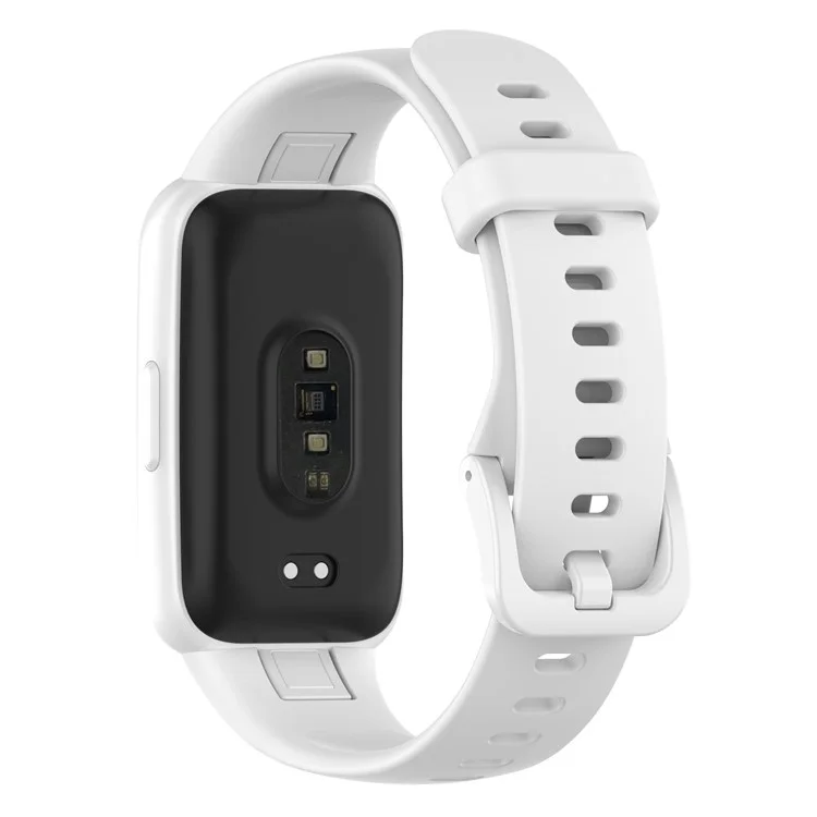 Für Keep B3 Soft TPU Watch Bands Smartwatch -ersatzbänder Mit Klassischem Verschluss - Weiß