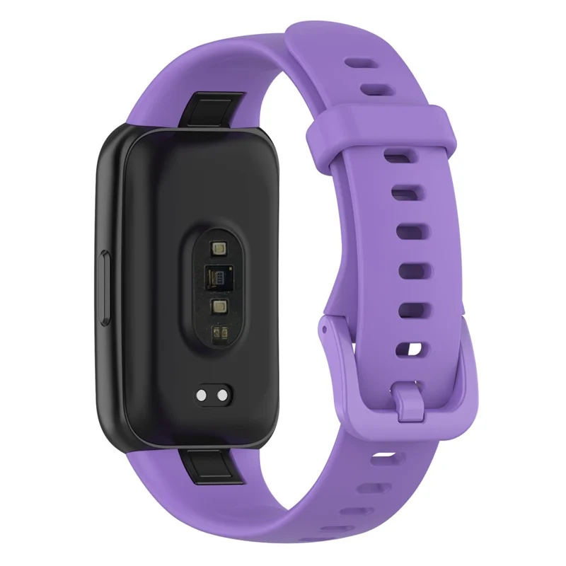 For Keep B3 Soft TPU Watch Bands Smartwatch Replacement Straps with Classic Clasp - Purple