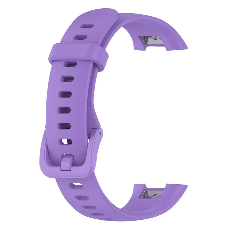 For Keep B3 Soft TPU Watch Bands Smartwatch Replacement Straps with Classic Clasp - Purple