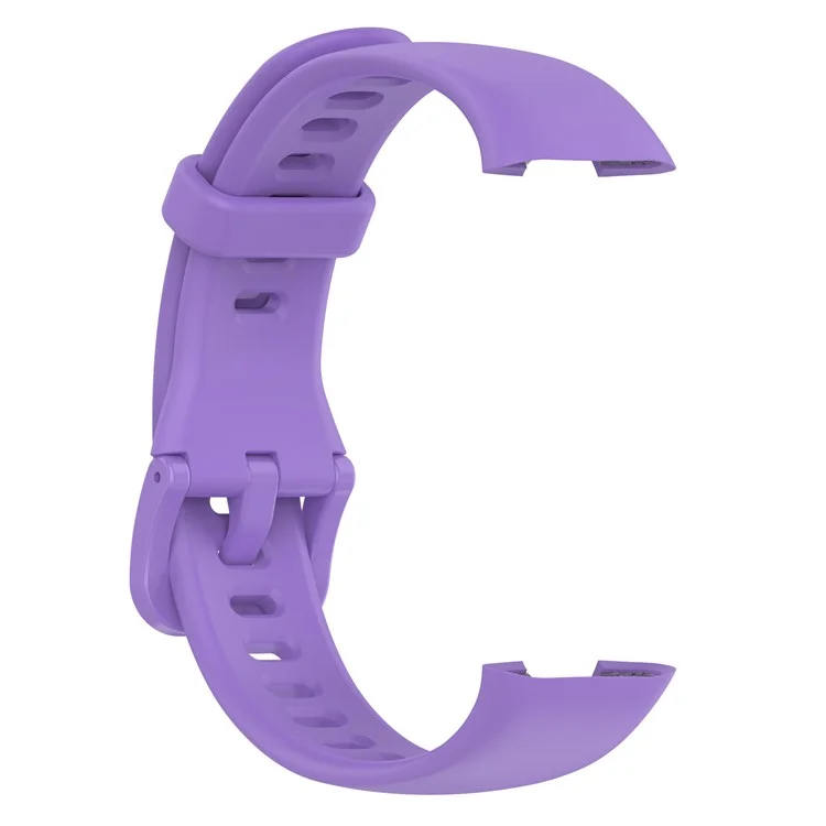 For Keep B3 Soft TPU Watch Bands Smartwatch Replacement Straps with Classic Clasp - Purple
