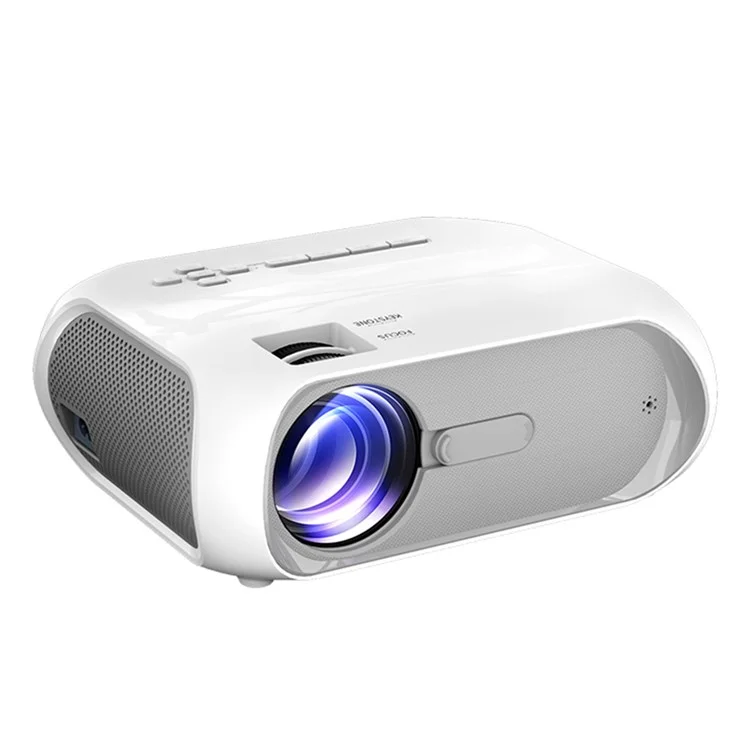 T9 HD 1080P Projector Projector de Home Theater Portátil Projector de Lente Revestida de Camadas Múltiplas Para Escritório, Escola (versão Padrão) - Plugue Nos Eua