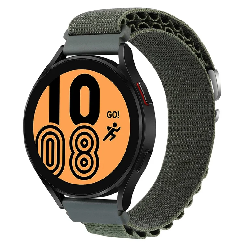 For Coros Pace 2 / Coros Apex 42mm Replacement Wrist Band 20mm Universal Nylon Adjustable Watch Strap - Green