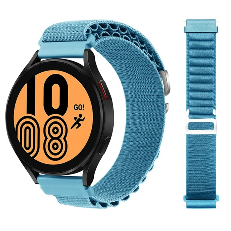 Pour Coros Pace 2 / Coros Apex 42mm Remplacement Bracelet de montre 20mm Universel Nylon Réglable - Bleu océan