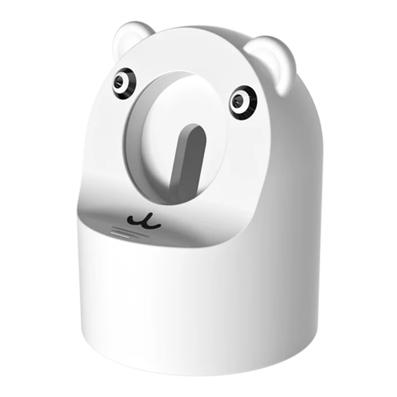 Suporte de Carregamento para Apple Watch com Ursinho Fofo, Base de Carregamento em Silicone para Relógio Inteligente - Branco