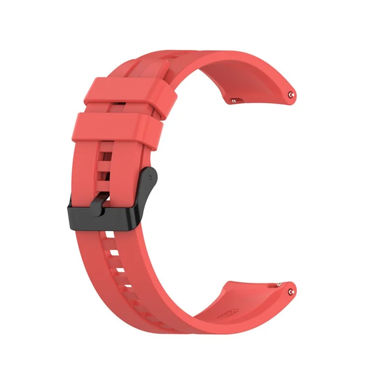 22mm Silicone Smart Watch Bands for Huawei Watch Buds / Watch 3 Pro New, Wrist Strap Watchband Replacement - Red