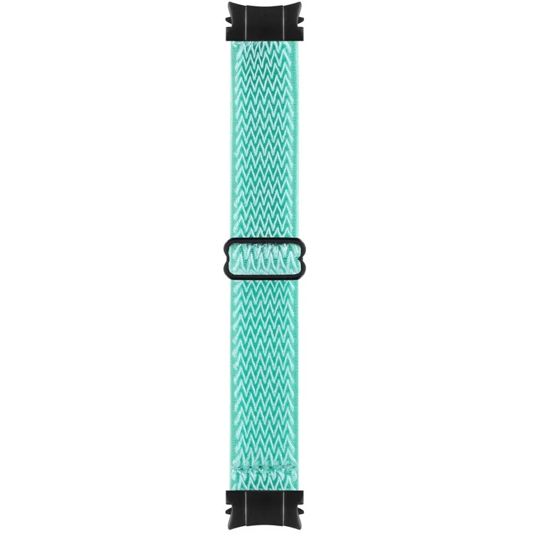 Stretchy Nylon Watch Band for Samsung Galaxy Watch6 40mm 44mm / Watch6 Classic 43mm 47mm / Watch 5 40mm 44mm / 5 Pro 45mm / Watch4 40mm 44mm , Solo Loop Wristband Strap - Mint Green