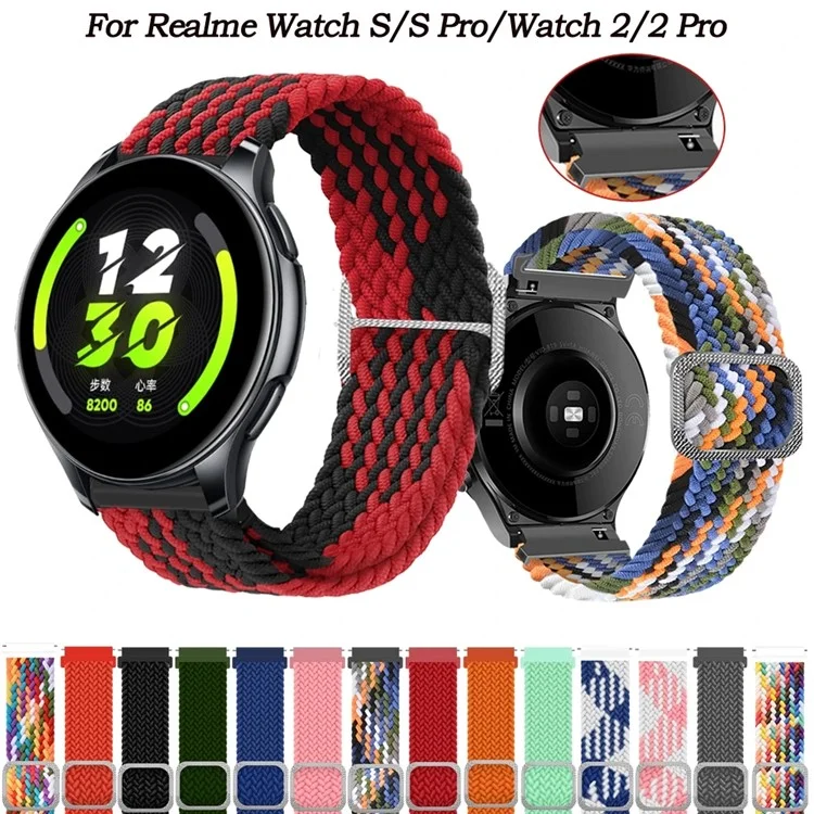 Für Samsung Galaxy Watch3 45mm / Huami Amazfit Pace / Stratos Watch Armband 22mm Nylon Watch Band mit Schnalle - Denim
