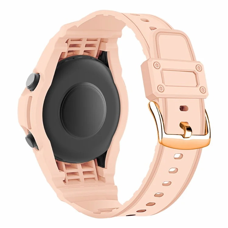 Para Huawei Watch GT 2 46mm / GT 3 46mm Caixa Protetora de TPU Pulseiras de Reposição Acessórios Pulseiras - Rosa