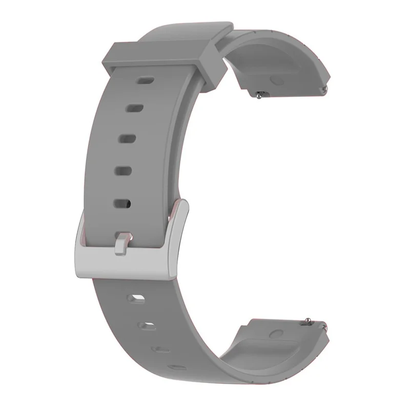 For Mibro Watch GS Silicone Watch Band Adjustable Wrist Strap Replacement - Grey