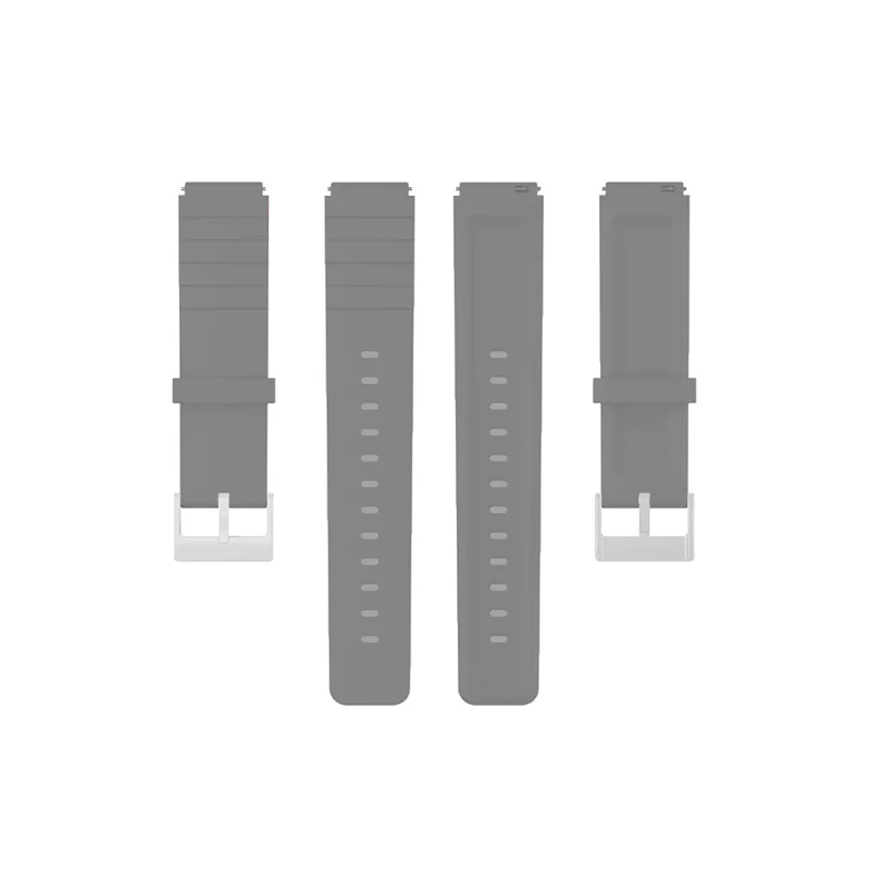 For Mibro Watch GS Silicone Watch Band Adjustable Wrist Strap Replacement - Grey
