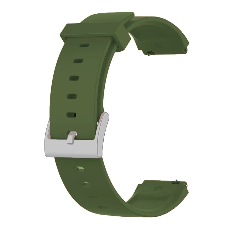 Silikonowy pasek do zegarka Mibro Watch GS, regulowany pasek na nadgarstek, zamiennik - zielony wojskowy