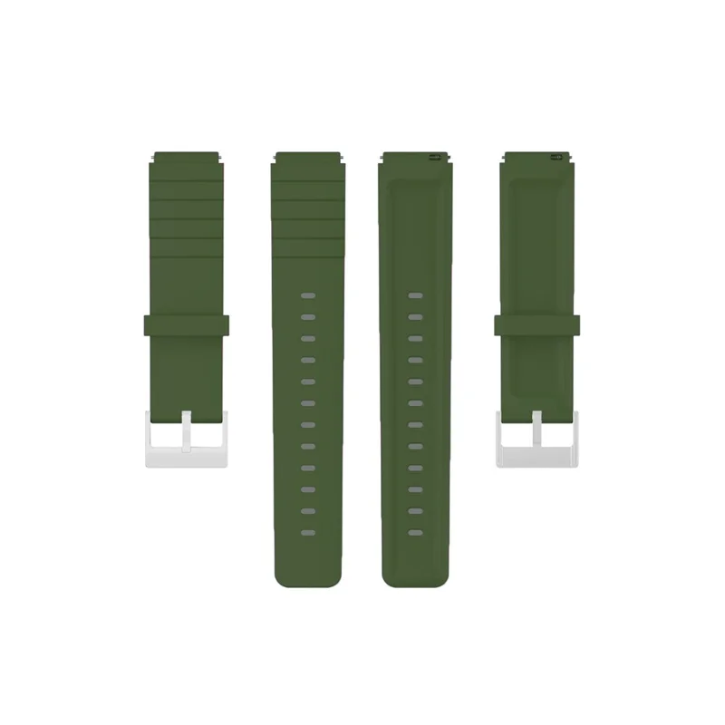 Silikonowy pasek do zegarka Mibro Watch GS, regulowany pasek na nadgarstek, zamiennik - zielony wojskowy