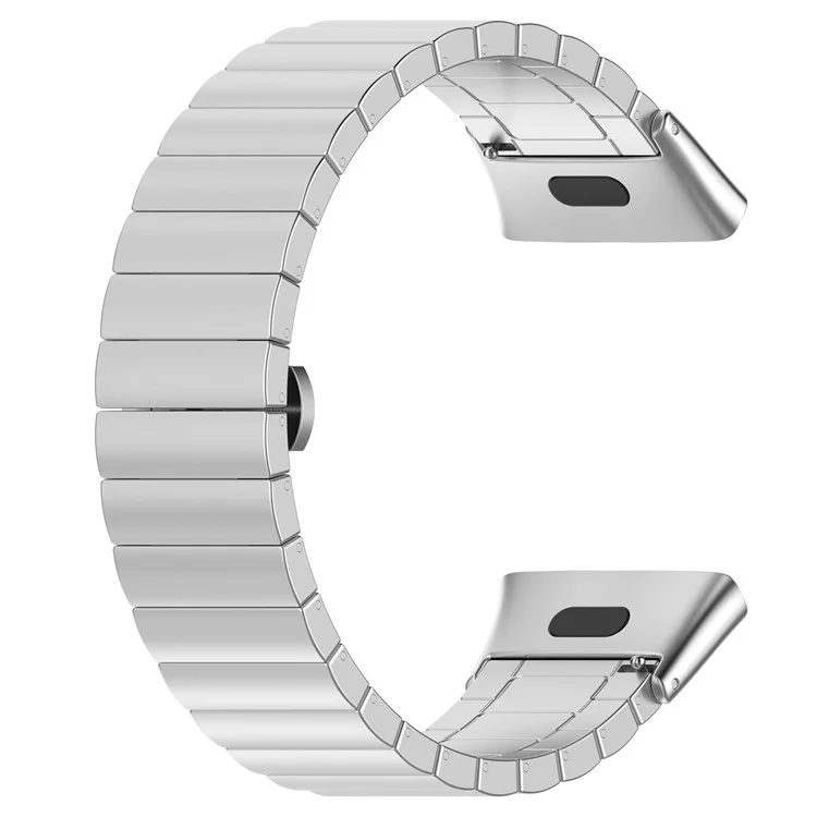 Für Xiaomi Redmi Watch 3 / Mi Watch Lite 3 Smart Watch Armband 20mm Edelstahl Armband - Silber