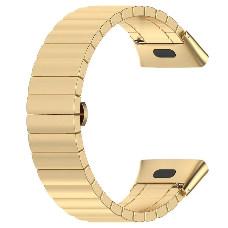Watch Strap for Xiaomi Redmi Watch 3  /  Mi Watch Lite 3 Watchband 20mm Stainless Steel Wristband - Gold