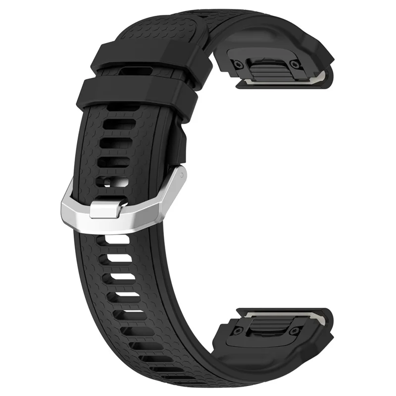 A2029 Quick Release Watch Strap for Huami Amazfit Falcon , 22mm Soft Silicone Replacement Watch Band - Black