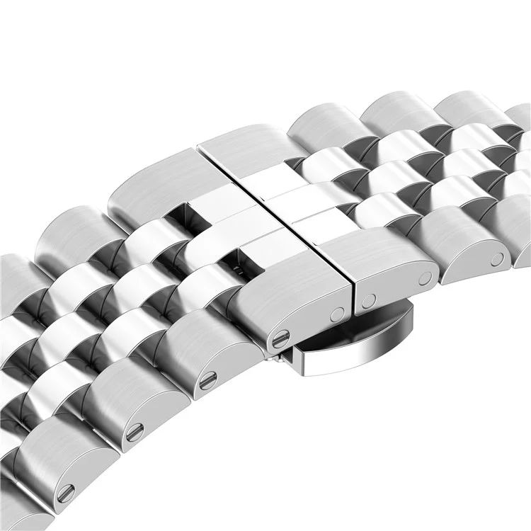 Pour Xiaomi Redmi Watch 3 / Mi Watch Lite 3 Bracelet de montre, Bracelet en acier inoxydable à 5 perles avec outil - Argent