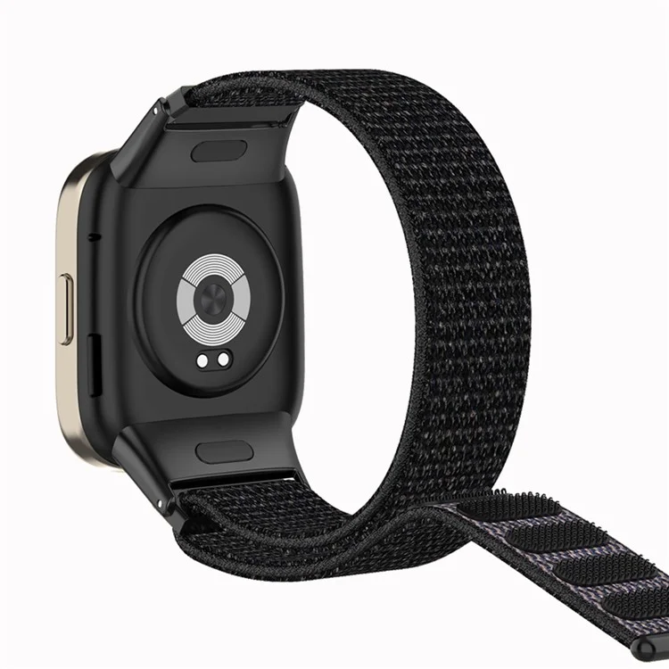 Para Xiaomi Redmi Watch 3 Banda de Reloj Ajustable de Nilón - Negro